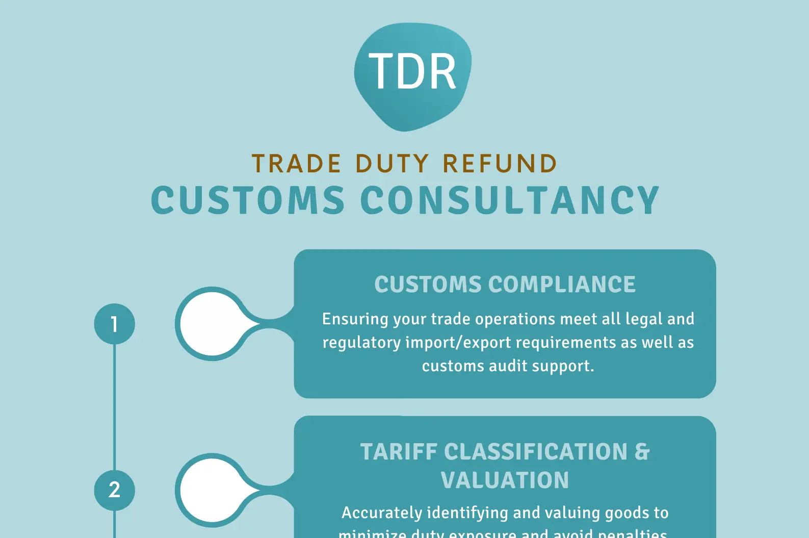 Announcing The TDR Customs Consultancy Business Line